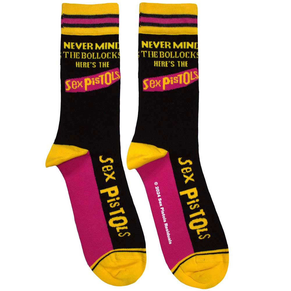 Sex Pistols - NMTB Stripes Chaussette de cheville - Noir